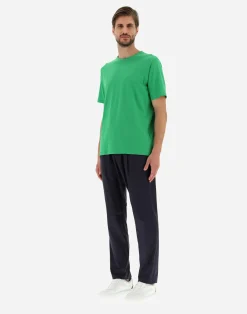 Herno T-Shirt & Polo-Shirts-T-Shirt Aus Crepe-Jersey
