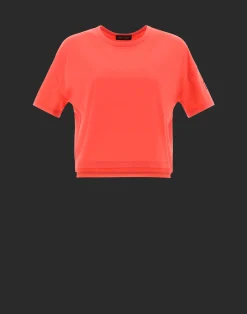 Herno T-Shirts-T-Shirt Aus Dynamic Interlock Und Light Opalescent