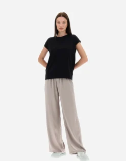 Herno T-Shirts-T-Shirt Aus Interlock-Jersey Mit Strass