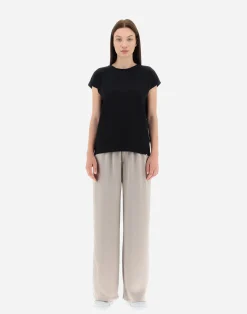 Herno T-Shirts-T-Shirt Aus Interlock-Jersey Mit Strass