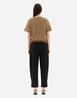 Herno T-Shirts-T-Shirt Aus Interlock-Jersey Mit Stickerei