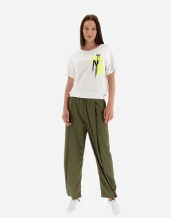 Herno T-Shirts-T-Shirt Aus Interlock-Jersey Mit Stickerei