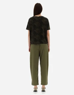 Herno T-Shirts-T-Shirt Aus Safari Patch Jersey