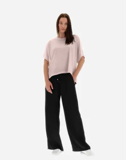 Herno T-Shirts-T-Shirt Aus Seidenjersey