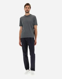 Herno T-Shirt & Polo-Shirts-T-Shirt Aus Seidenjersey