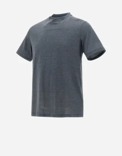 Herno T-Shirt & Polo-Shirts-T-Shirt Aus Seidenjersey