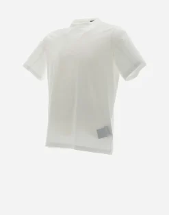 Herno T-Shirt & Polo-Shirts-T-Shirt Aus Superfine Cotton Stretch