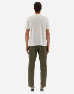 Herno T-Shirt & Polo-Shirts-T-Shirt Aus Superfine Cotton Stretch