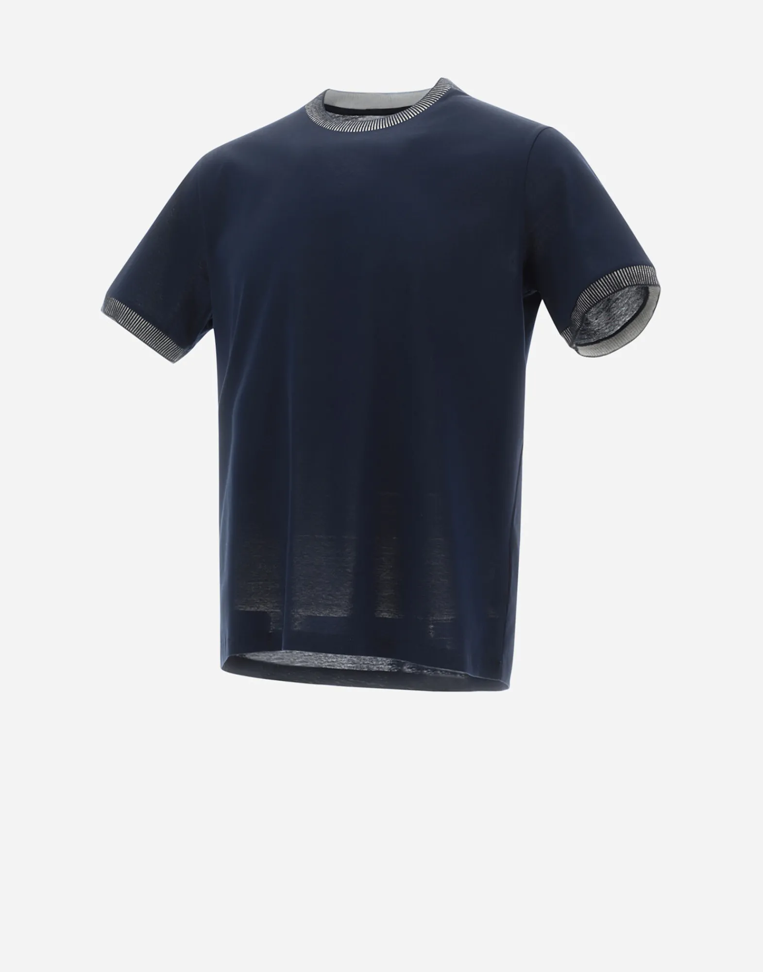 Herno T-Shirt & Polo-Shirts-T-Shirt Aus Superfine Cotton