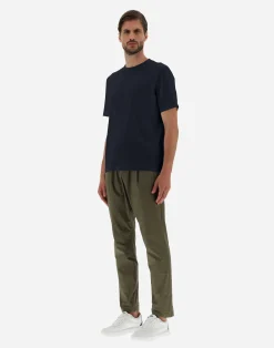Herno T-Shirt & Polo-Shirts-T-Shirt Aus Superfine Cotton Stretch