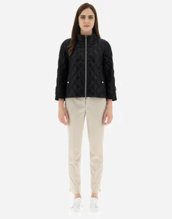 Herno Bomber-Ultraleichte Bomberjacke Mit Rautensteppmuster