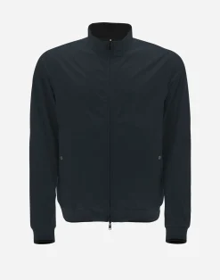 Herno Bomber-Wendbare Millionaire Bomberjacke Aus Mikrofaser & Nuage