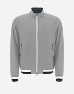 Herno Bomber-Wendbare Millionaire Bomberjacke Aus Mikrofaser & Nuage