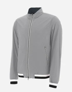 Herno Bomber-Wendbare Millionaire Bomberjacke Aus Mikrofaser & Nuage