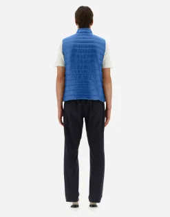 Herno Kurze Daunenjacken-Wendbare, Zweifarbige Weste Aus Nylon Ultralight