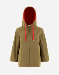 Herno Capes-Wendbares Cape Aus Monogram Taft