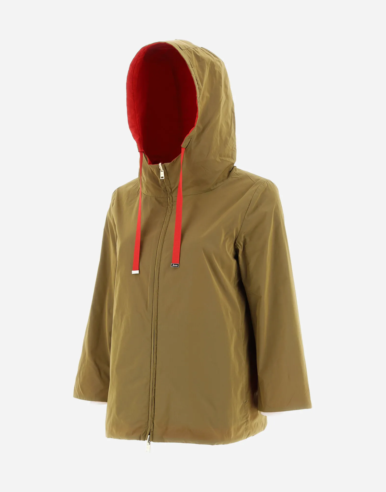 Herno Capes-Wendbares Cape Aus Monogram Taft