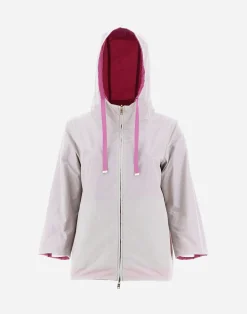 Herno Capes-Wendbares Cape Aus Monogram Taft