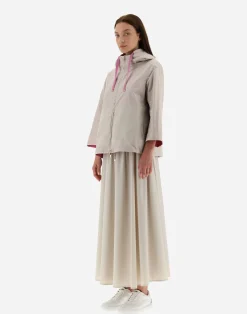 Herno Capes-Wendbares Cape Aus Monogram Taft
