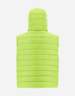 Herno Lange Daunenjacken-Weste Aus Nylon Ultralight